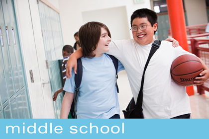 MIddle School - lockers